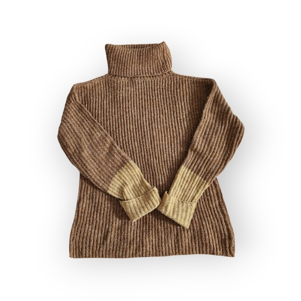 Anthropologie Mystree Chunky Turtlneck Sweater